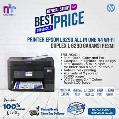 Printer Epson L6290 All in One A4 Wi-Fi Duplex L 6290 Garansi Resmi