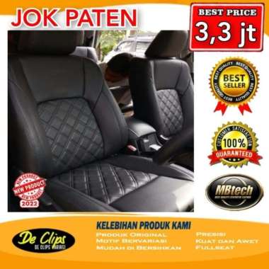 SARUNG JOK MOBIL PATEN MBTECH 3 BARIS XPANDER AVANZA XENIA RUSH INOVA - SEAESAW