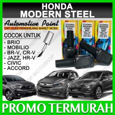 Recommended Honda Modern Steel Met Cat Oles Penghilang Baret Mobil Abu-Abu Metalik JAZZ