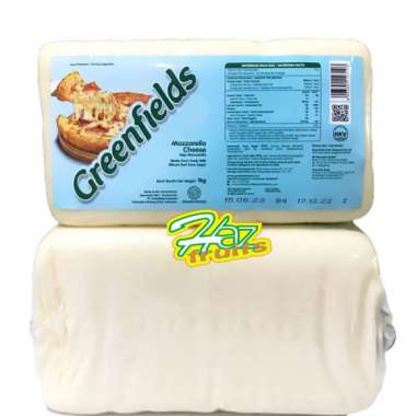 Keju Mozarella Greenfields 1 Kg | Mozarella Cheese Greenfields