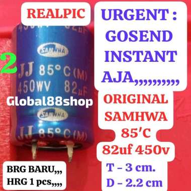 HIGH QUALITY 82uf450v 82uf 450v 82mk 82mikro CAPASITOR ELKO KAPASITOR ECO EKO ELCO PSU MESIN LAS TRA