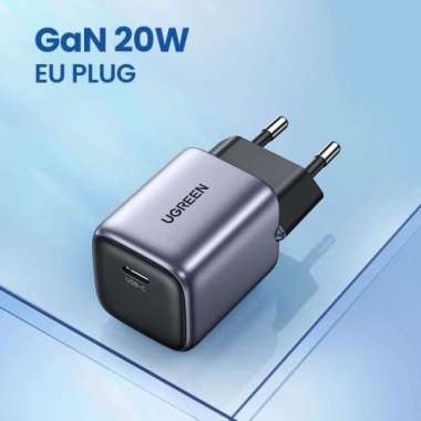 ugreen kepala charger adapter 20W type c iphone ipad mini air pro 5 6 grey