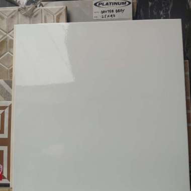 Keramik putih Polos 40x40