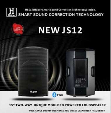 Speaker Aktif 15" Huper JS12 Active Speaker 15 Inch JS 12 (1 Pcs )