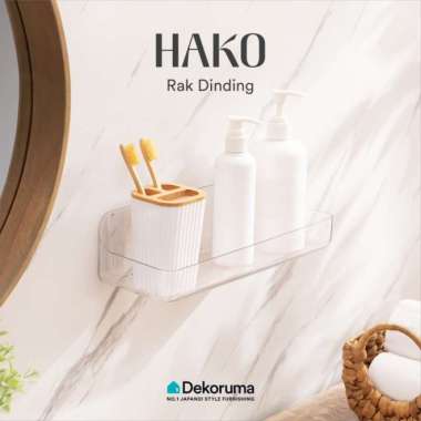 Dekoruma HAKO Rak Dinding Tempel Ukuran Besar