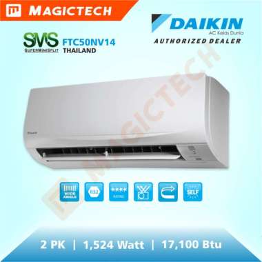 AC DAIKIN 2 PK STC50NV / FTC50NV14 / FTC 50 R32 THAILAND
