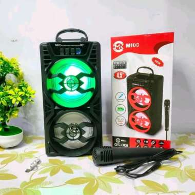 Speaker Bluetooth Karaoke QS/YD 801 SUPER BASS SPEAKER PORTABLE