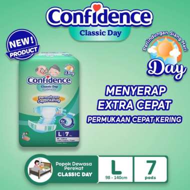 CONFIDENCE Adult Classic Day L Isi 7 Popok Dewasa