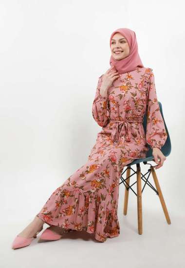 Arjuna Weda Gamis Mawar 27308093 - Pink L