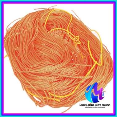 jaring pagar ayam burung kebun tebal 2 mm warna warni tinggi 2.5 meter Orange 2,5m x 6m