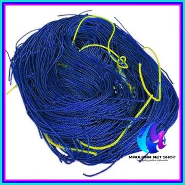 jaring pagar ayam burung kebun tebal 2 mm warna warni tinggi 2.5 meter Biru 2,5m x 4m