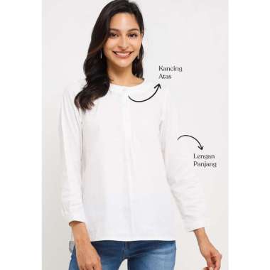 Point One Leticia White Blouse S