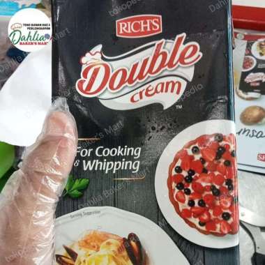 Rich Richs Rich's Double Cream Cooking & Whipping 1 Liter