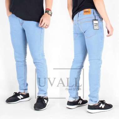 Celana Pria Jeans Skinny Meral Uvall Original 38 Bioblitz