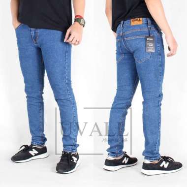 Celana Pria Jeans Skinny Meral Uvall Original 38 Biowosh