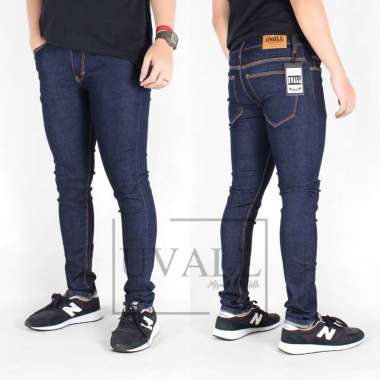 Celana Pria Jeans Skinny Meral Uvall Original 38 Garment