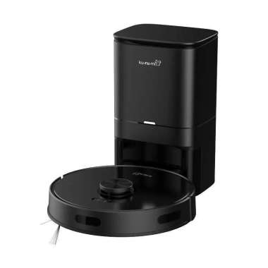 Kurumi KV 03 Robot Vacuum Cleaner - Kapasitas Debu 0.5 L, Baterai Lithium 2200 mAh, Ukuran 320x320x80 mm