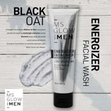 ms glow for men facial wash