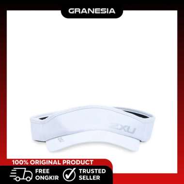 2XU Unisex Run Visor UQ5686FWH|Topi Golf Wanita