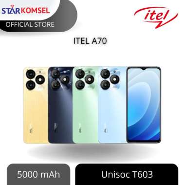 HP ITEL A70 4/128 GARANSI RESMI ITEL INDONESIA EXTENDED RAM 8GB hijau