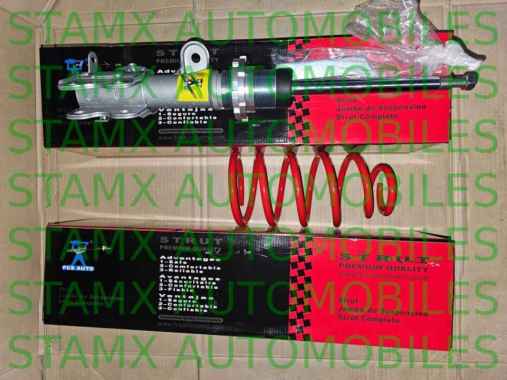 COILOVER Shock Breaker + Per Keong Depan sepasang ORIGINAL ASLI merk FCS Adjustable Toyota AVANZA VE