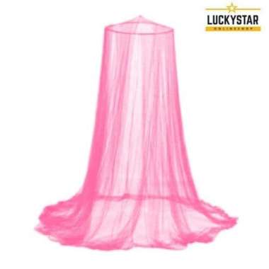 Kelambu Jaring Gantung - Kelambu Gantung Tempat Tidur Anti Nyamuk Pink