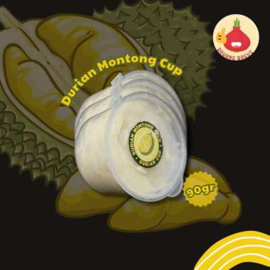 Sayur Segar-Durian Montong Cup/Full Daging Durian isi 100 ml