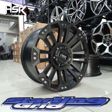Velg Racing offroad mobil Pajero Sport, Strada, Triton R20 - Pelek HSR MYTH05 untuk Fortuner - bisa