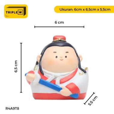 Triple W Buddhist Ornament Patung Buddha Pajangan Dewi Kwan in Dewa Yu Long