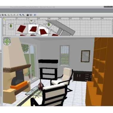 Software Design Perencanaan Interior Eksterior Rumah Sweet Home 3D