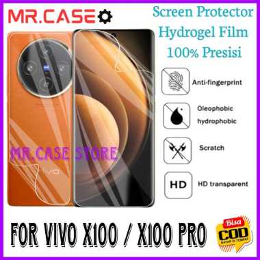 ANTIGORES HYDROGEL CLEAR/BENING VIVO X100 / VIVO X100 PRO SCREEN PROTECTOR HP Mr case store VIVO X100 DEPAN