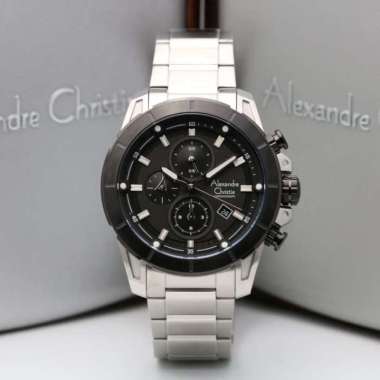 ALEXANDRE CHRISTIE AC 6522 AC6522 PRIA SILVER BLACK ORIGINAL