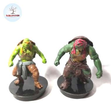Topper XXI 21 Raphael Mikey Michelangelo TMNT Kura Ninja Turtles Toys