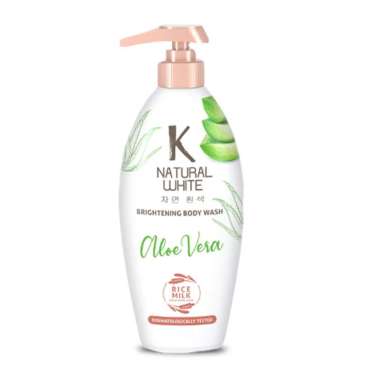 k natural white brightening body wash 500ml ALOEVERA