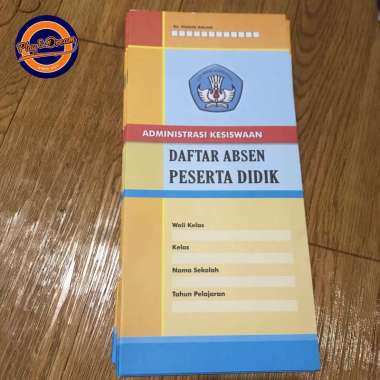 Buku Agenda Kelas Absen Kelas Sekolah SD SMP SMA SMK Buku Absen