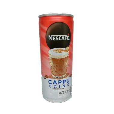 Nescafe Kaleng 220 ml LATTE, ICE BLACK, CAPPUCINO 220ML Capuccino