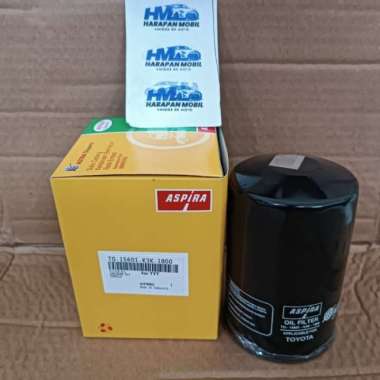 Filter saringan oli Kijang 3k, Corolla ASPIRA TO-15601-K3K-1800