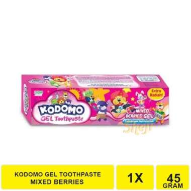 KODOMO PASTA GIGI GEL GRATIS MAINAN ANAK MIXED BERRIES