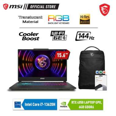 MSI Cyborg 15 A13VEK 844ID i7-13620H RTX4050 16GB 512GB 15.6" FHD 144Hz IPS