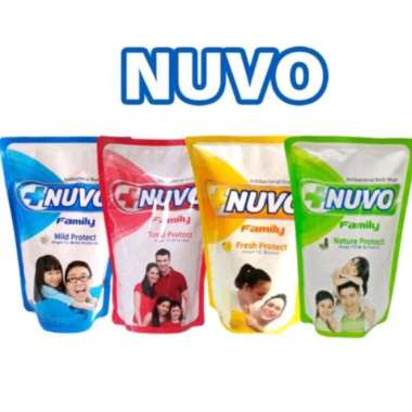 Nuvo sabun mandi cair 400ml Minyak zaitun