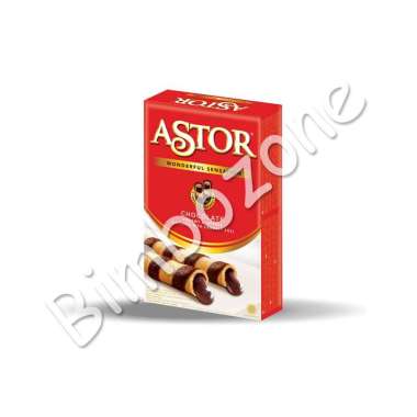 Promo Harga Astor Wafer Roll Chocolate 40 gr - Blibli