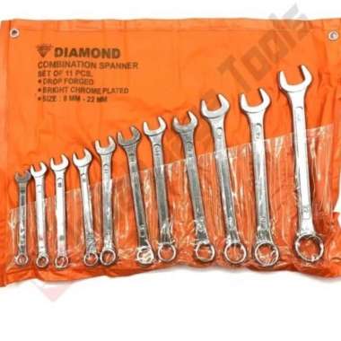 Kunci Ring Pas pcs 8 - 22 mm Diamond Venus Sellery per 1 bh - 19mm 15mm