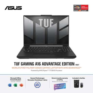ASUS TUF Gaming A16 Advantage Edition FA617NS-R7X2J6T-O - Off Black