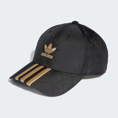 Adidas Originals Trefoil 3D Gold Logo Stripes Cap H09043 Topi Original 100% M / OSFM