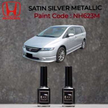 Cat Oles Mobil Satin Silver Metalic NH623M Honda Perak Abu Metalik MULTYCOLOUR