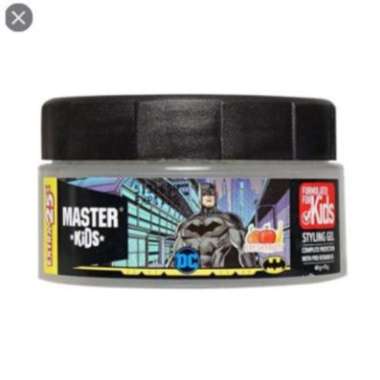 Master Kids Styling Gel 75 GR / Perawatan Rambut Anak / Pomade Anak, Warna superman