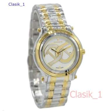 Original 100%!! Jam Tangan AIGNER A55207 Bologna Silver Gold Garansi Resmi 2 tahun