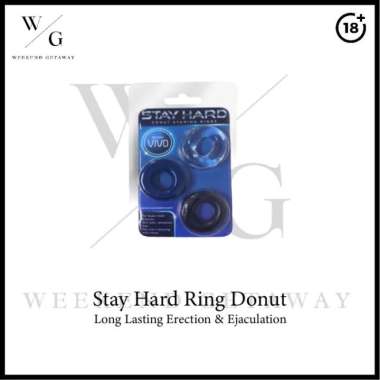 Stay Hard Cock Ring - Donut - Multicolor