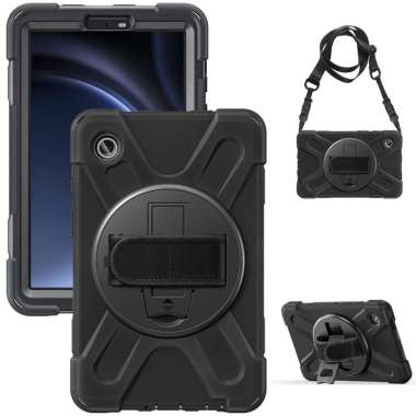 Hard Case Armor For Samsung Tab A9 8.7 inch SM-X110 SM-X115 2023 Soft Silicone TPU Cover Bumper Shou