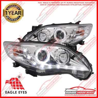 HEAD LAMP - TOYOTA COROLLA ALTIS 2011-2013 - EAGLEEYES - ANGEL EYES